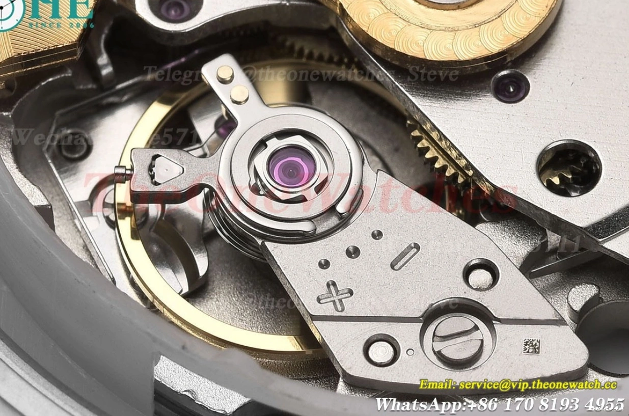 Diamond Textured White MY8215 LE SS GDF Nautilus 40mm Dial 1228